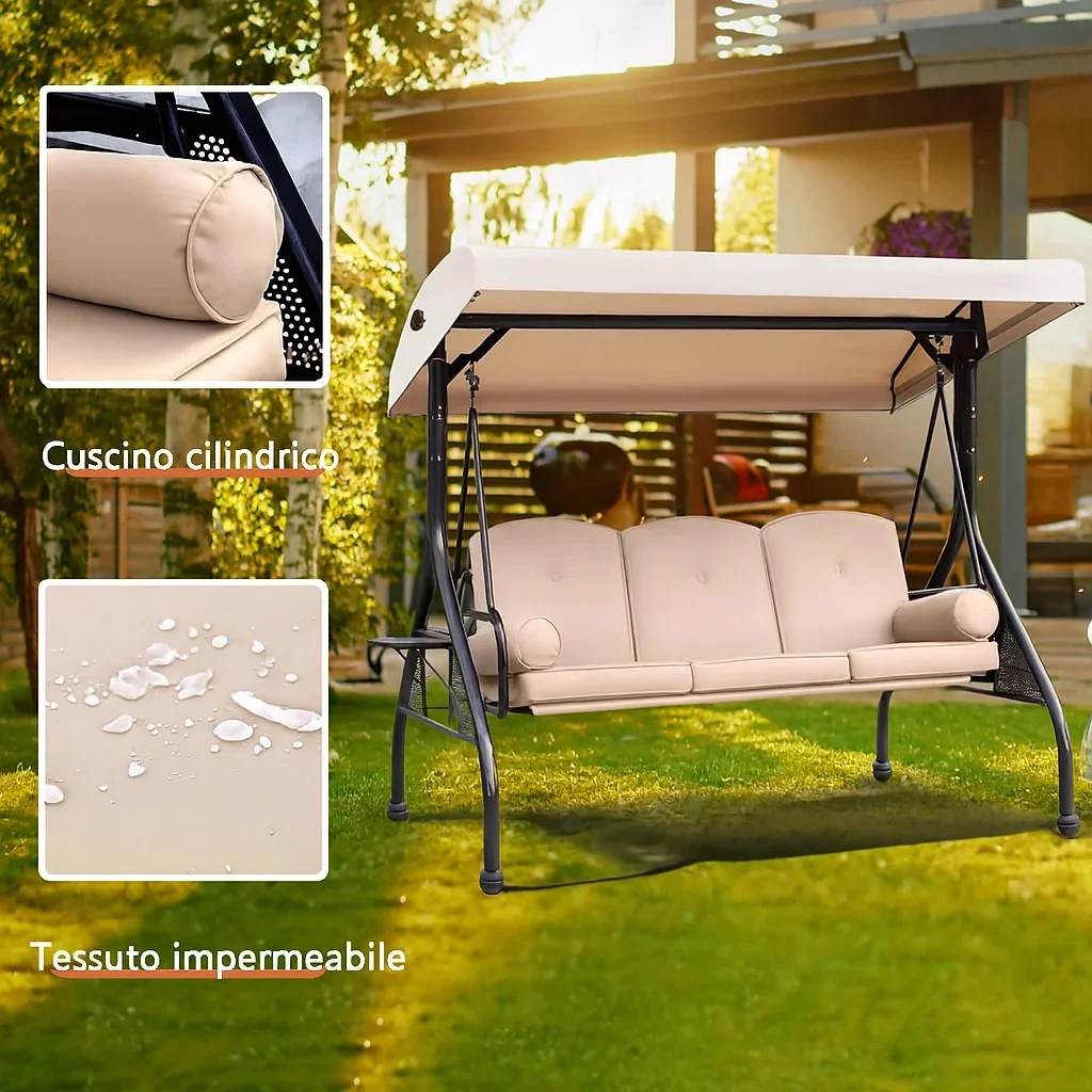 Dondolo da giardino per momenti di relax