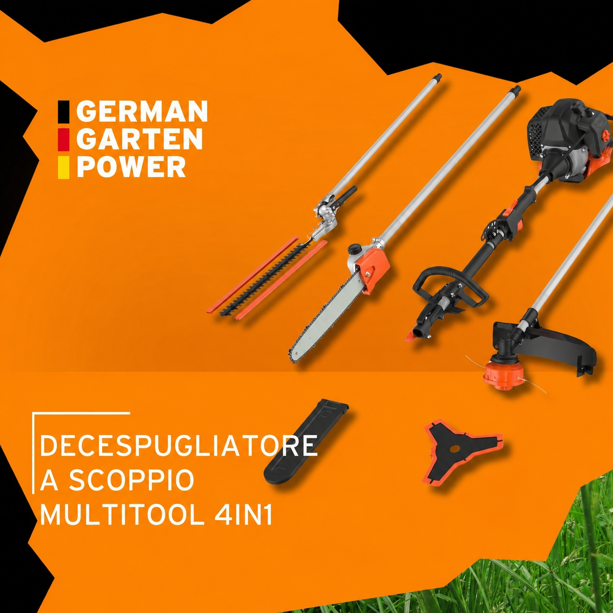Decespugliatore in uso