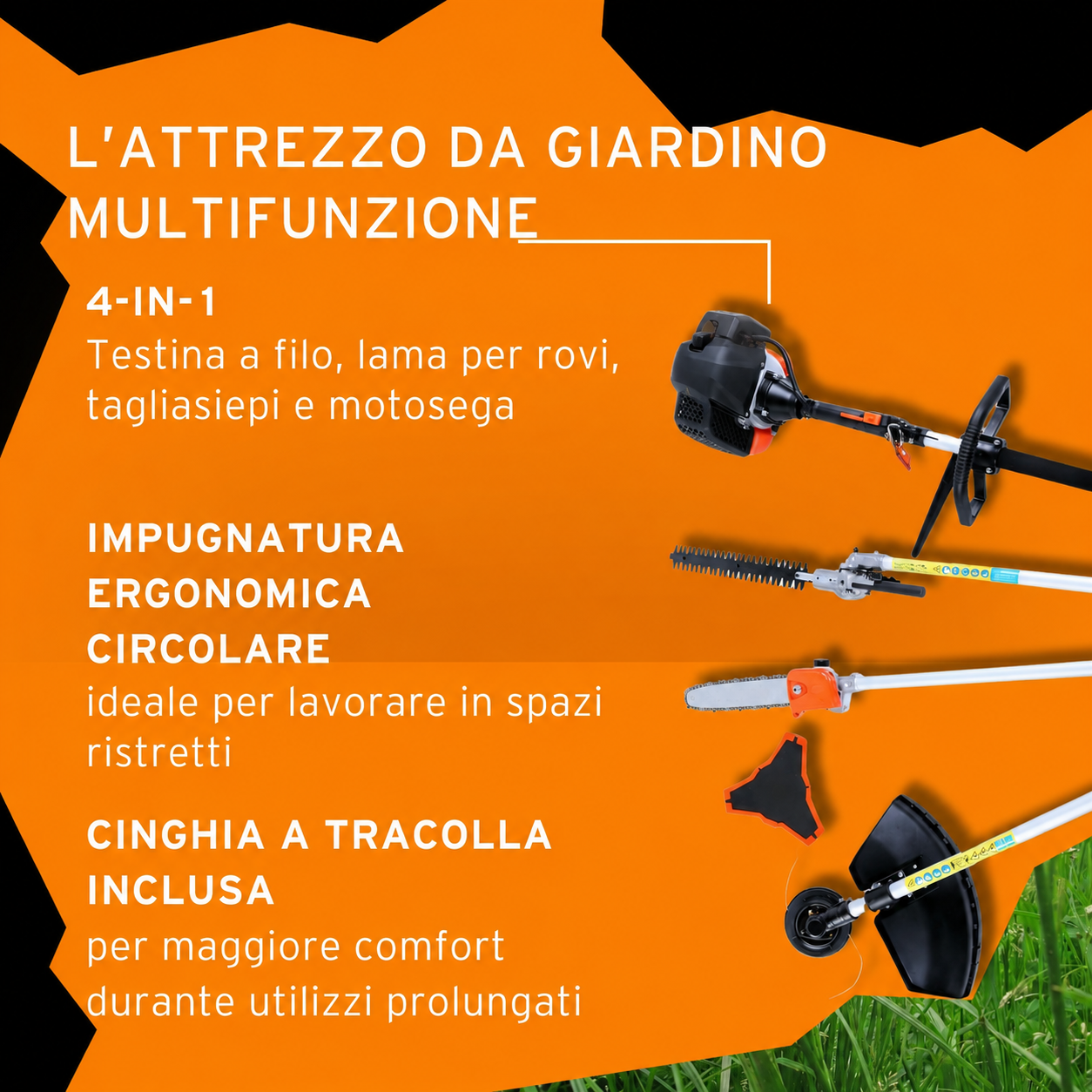 Dettaglio decespugliatore